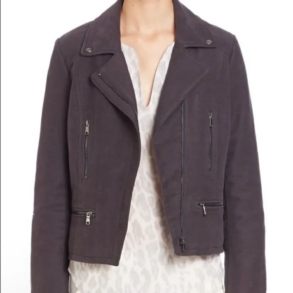 š„Host Pick!š„Ā Joie Seabrooke Steel GreyāSoft Brushed Quilted MotoāJacket